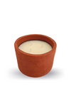 teracotta candle